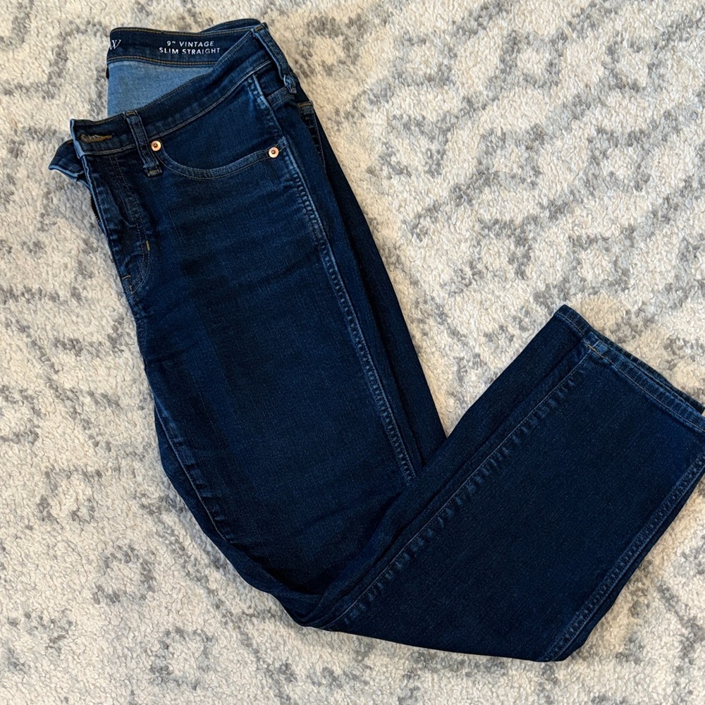 J Crew Vintage Slim Straight Jeans